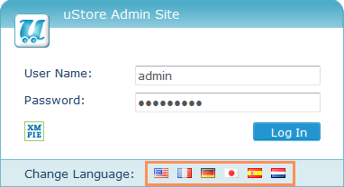 uStore_Admin_login_with_details.png